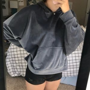 ✨SOLD✨ NWOT ~ ⭐️REDUCED⭐️ American Eagle Velvet Hoodie